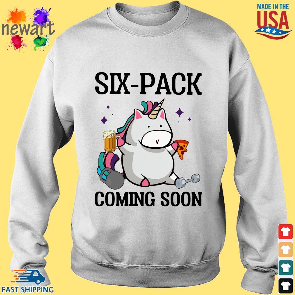 Unicorn Six Pack Coming Soon Shirt Sweater Hoodie And Long Sleeved Ladies Tank Top