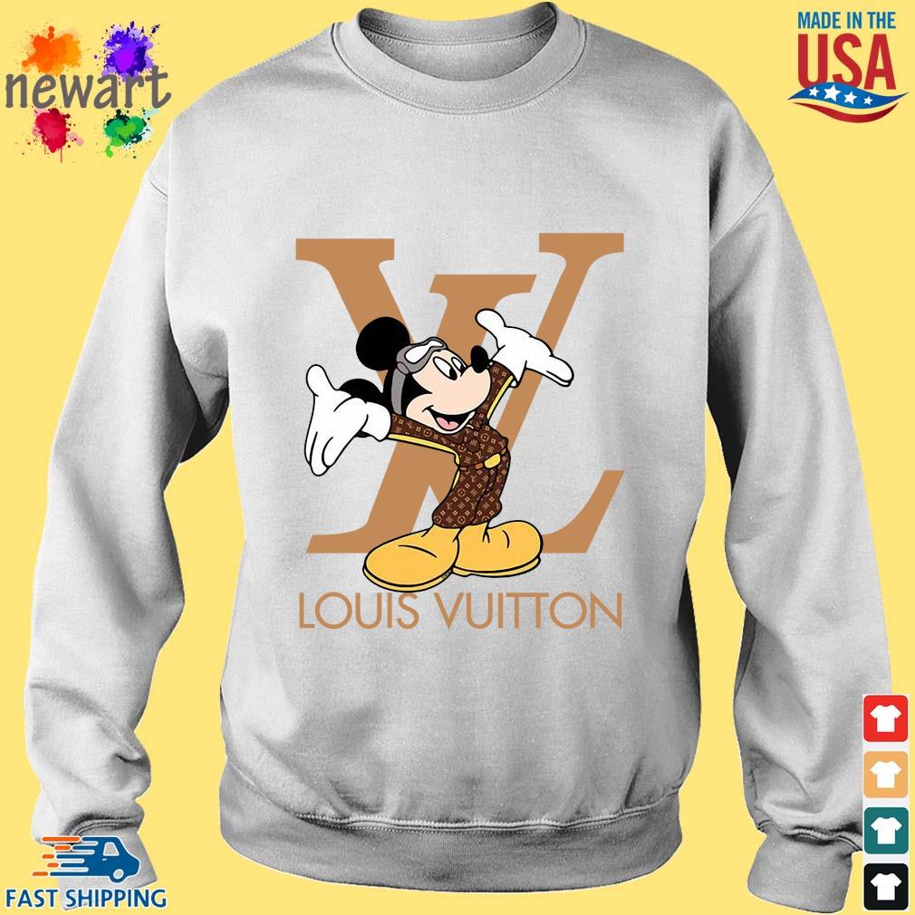Mickey Mouse Louis Vuitton shirt,Sweater, Hoodie, And Long Sleeved, Ladies,  Tank Top