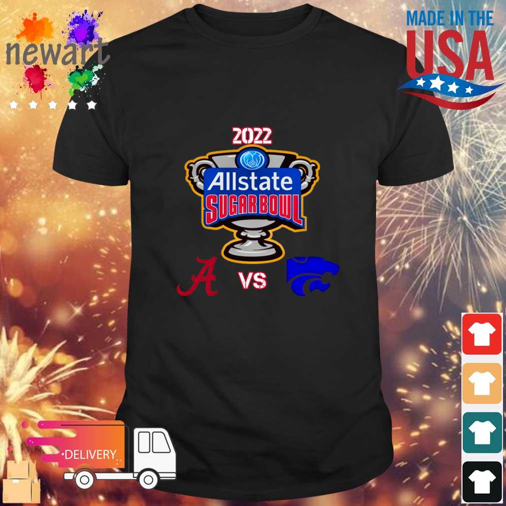 Alabama Crimson Tide Vs K-State Wildcats 2022 Allstate Sugar Bowl shirt