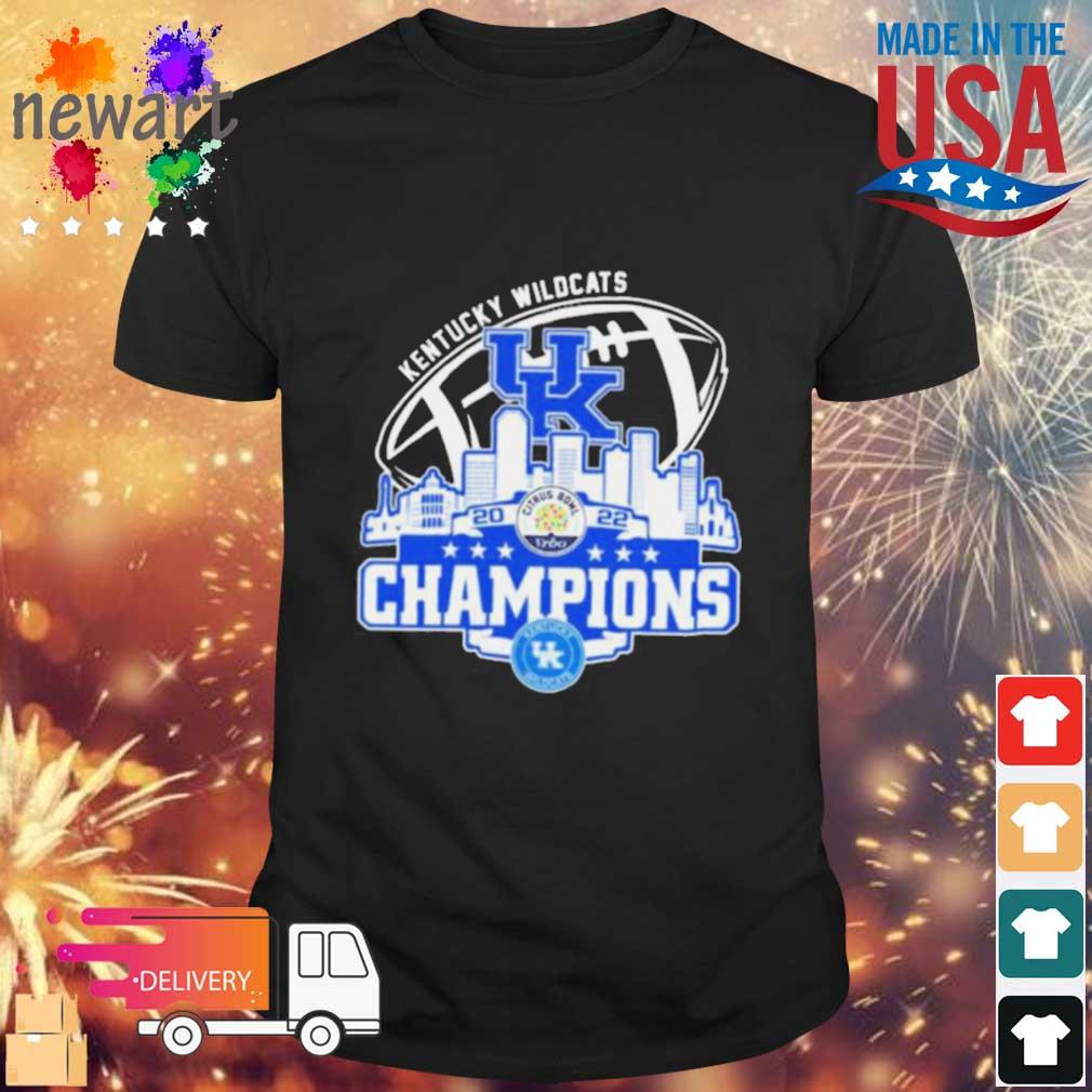 Champion Kentucky Wildcats Logo Citrus Bowl City 2022 Shirt