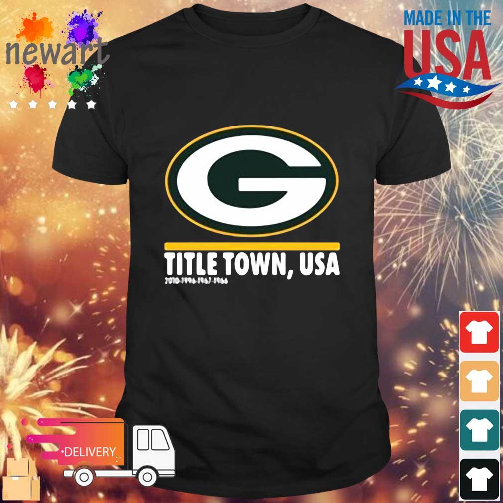 Green Bay Packers Hometown Collection Title Town 2022 Shirt