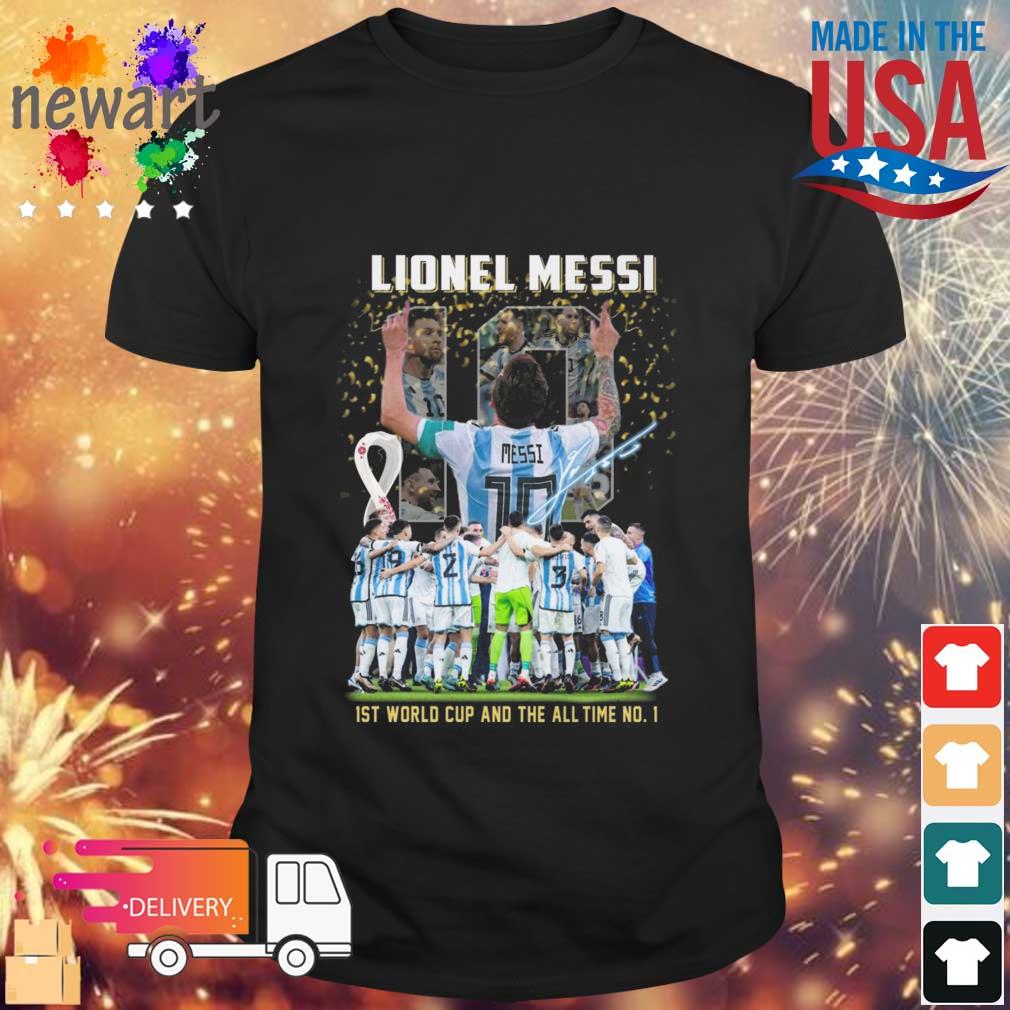 Lionel Messi 1st World Cup And The All Time No. 1 shirt