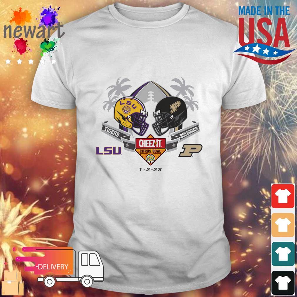 LSU Tigers Vs Purdue Boilermakers Citrus Bowl 1-2-2023 shirt