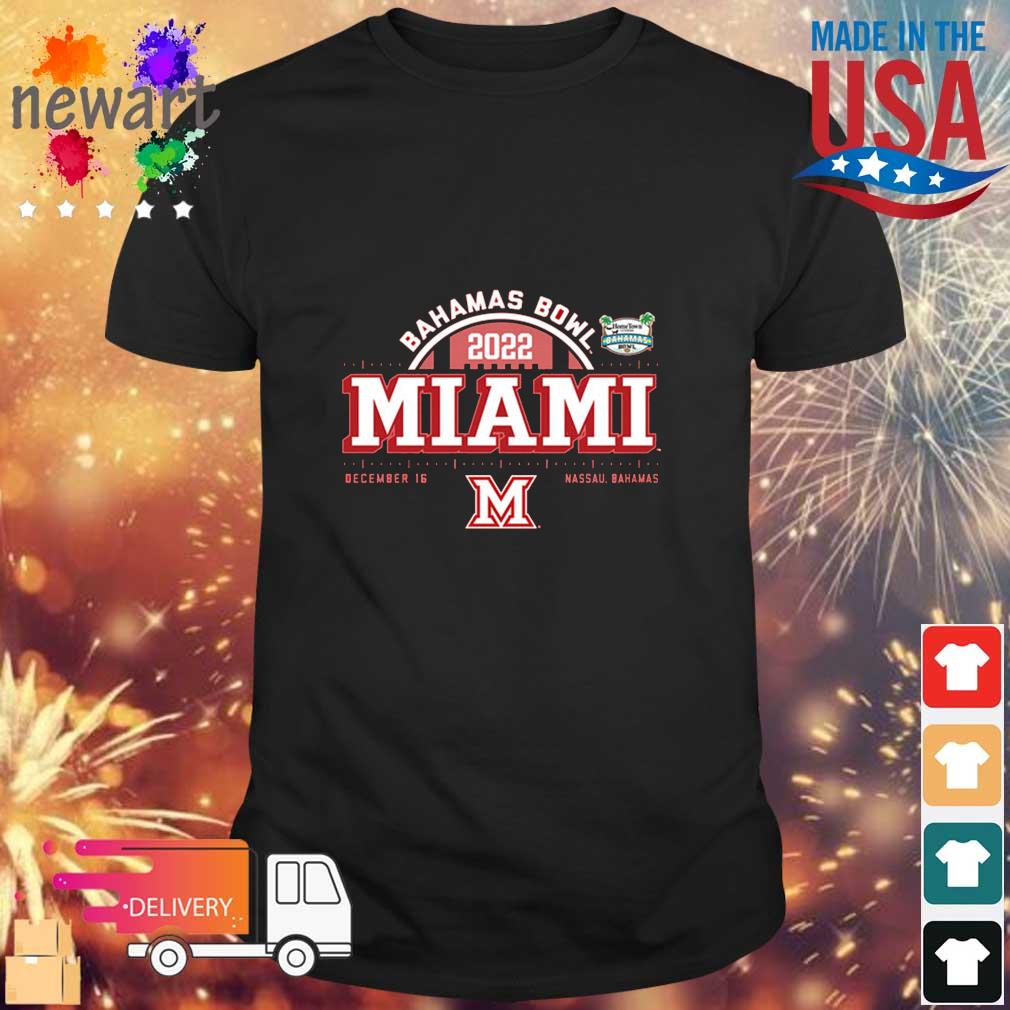 Miami Redhawks Bahamas Bowl 2022 shirt