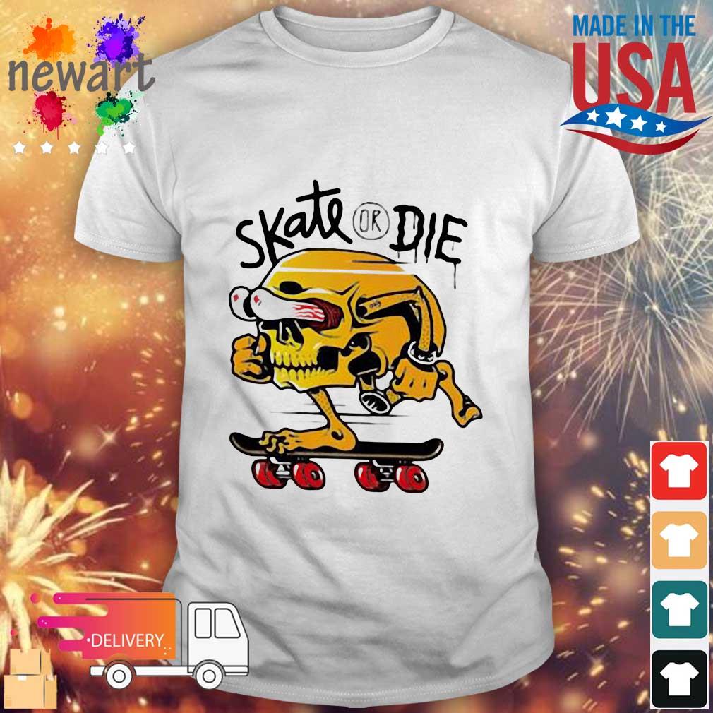 Stake Or Die Skull Skating shirt