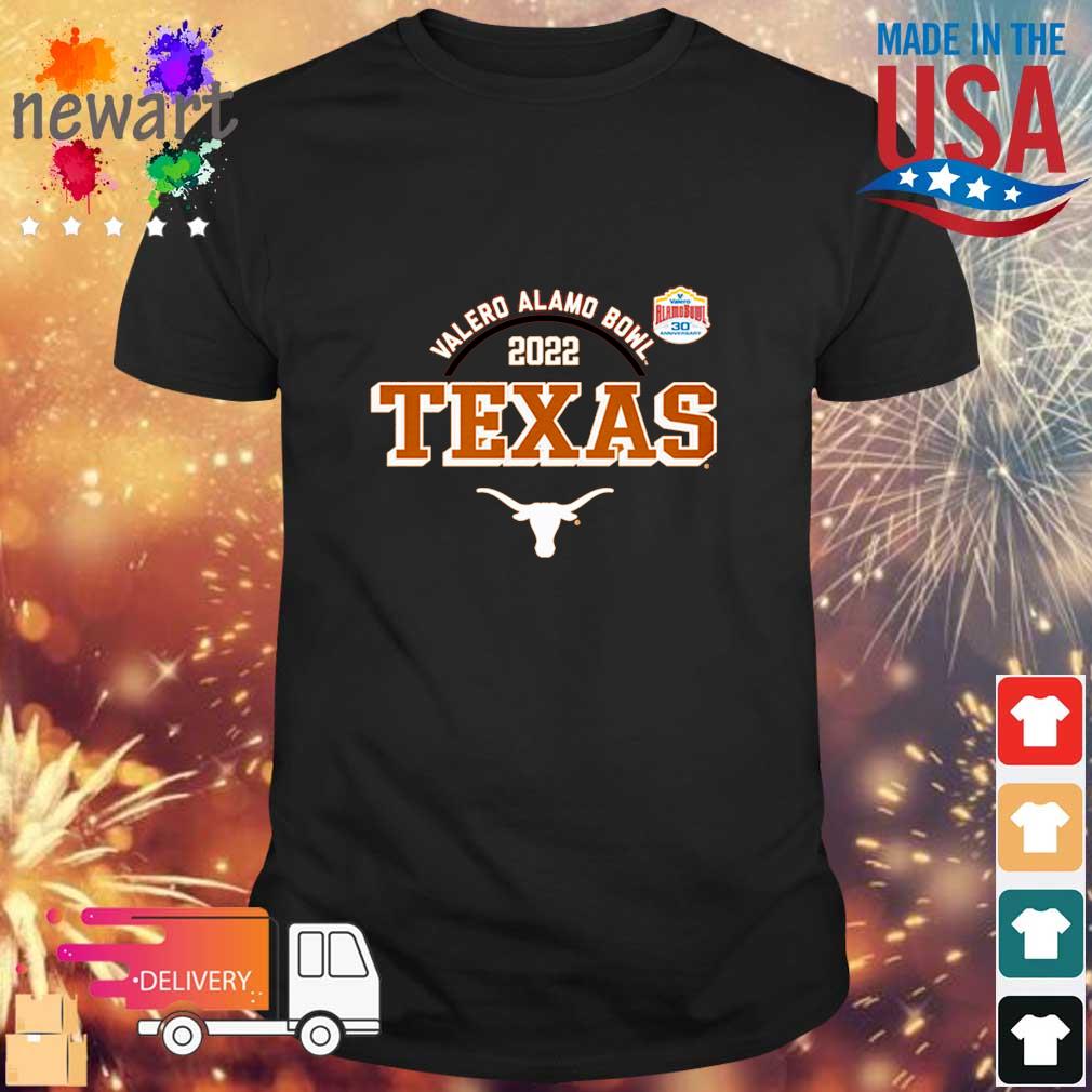 Texas Longhorns 2022 Valero Alamo Bowl shirt