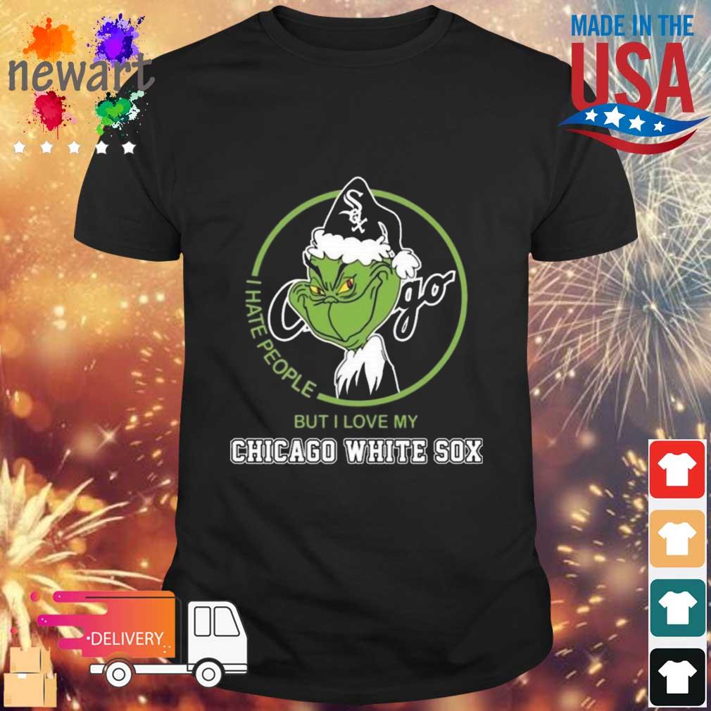 The Grinch I Hate People But I Love My Chicago White Sox shirt