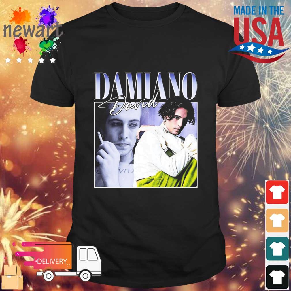 I Love Damiano David Maneskin Band Homepage Shirt