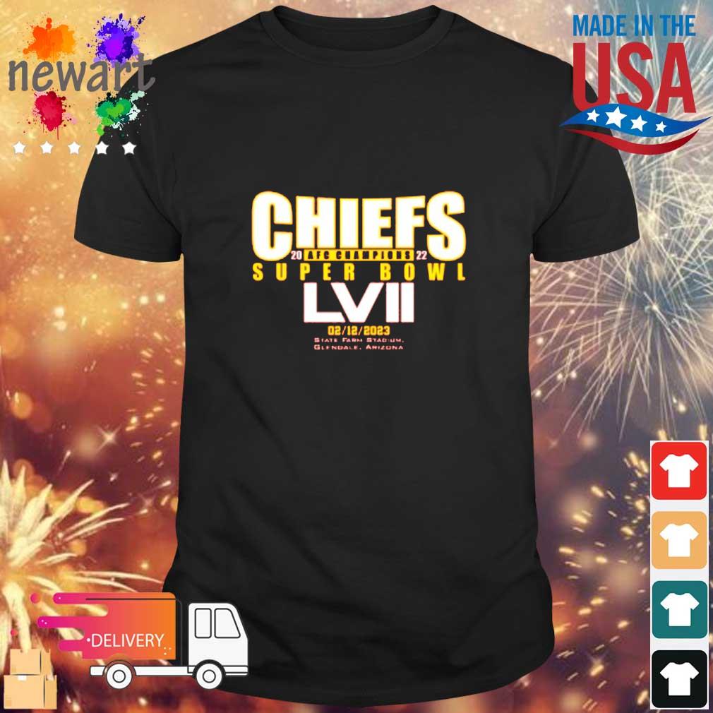 Kansas City Chiefs 2022 Afc Champions Super Bowl Lvii 2023 Sweatshirt