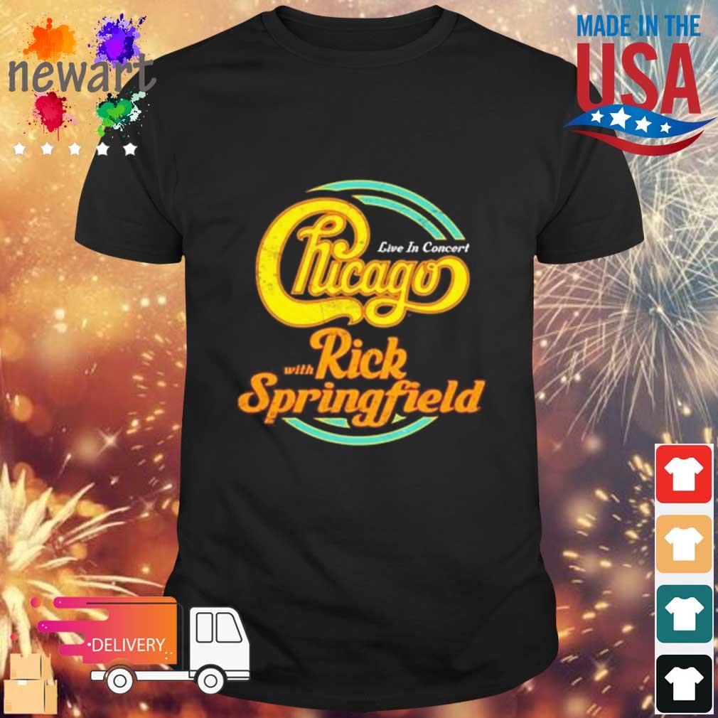 Live In Concert Chicago With Rick Springfield Shirt