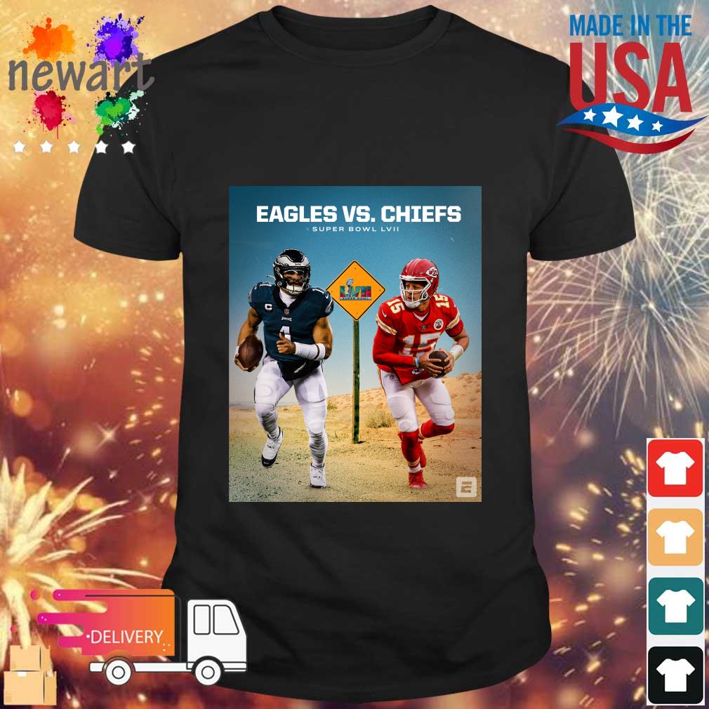 Official Eagles Vs Chiefs Super Bowl Lvii 2023 Sweatsweatshirt