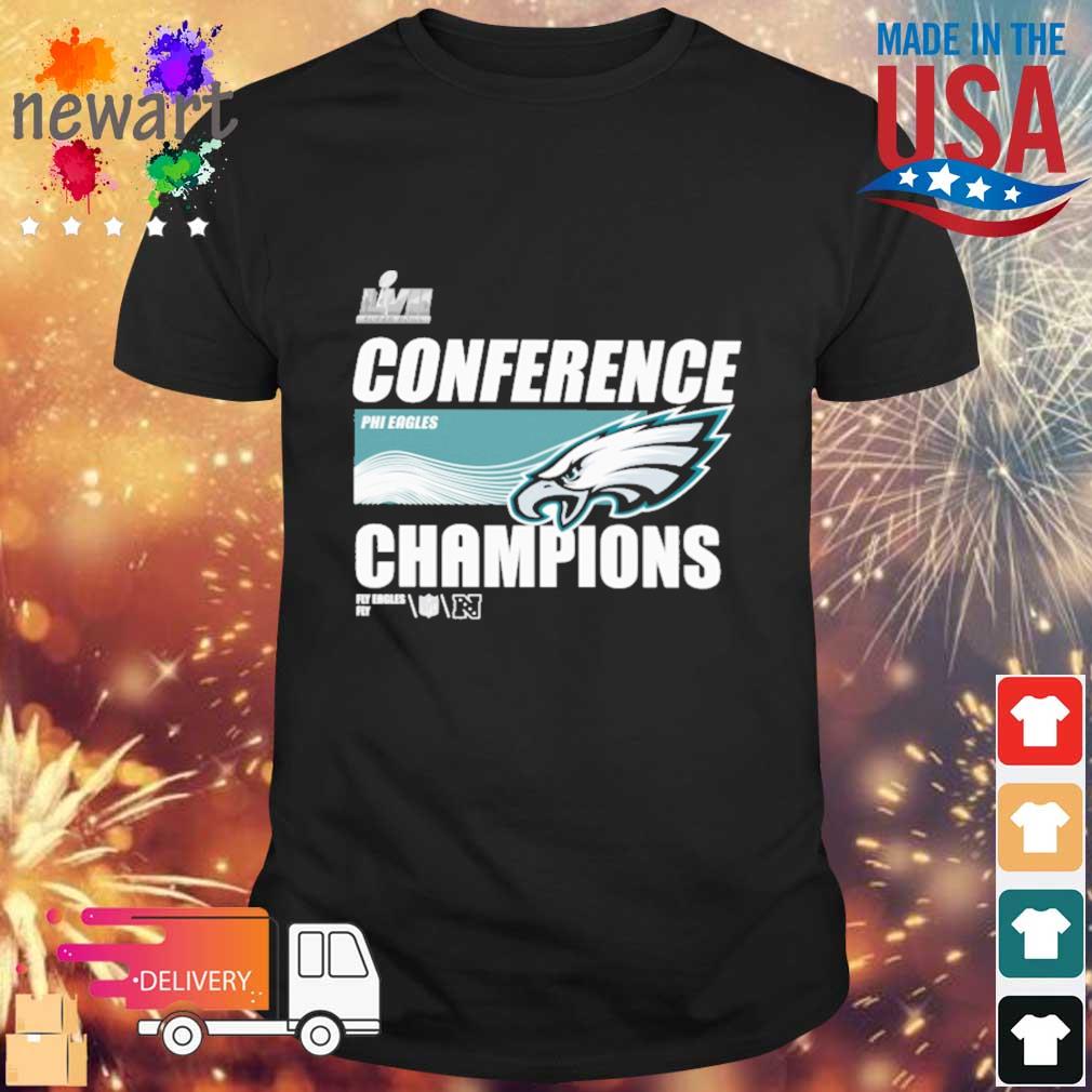 Philadelphia Eagles Conference Champions 2022 Fly Eagles Fly Sweatshirt