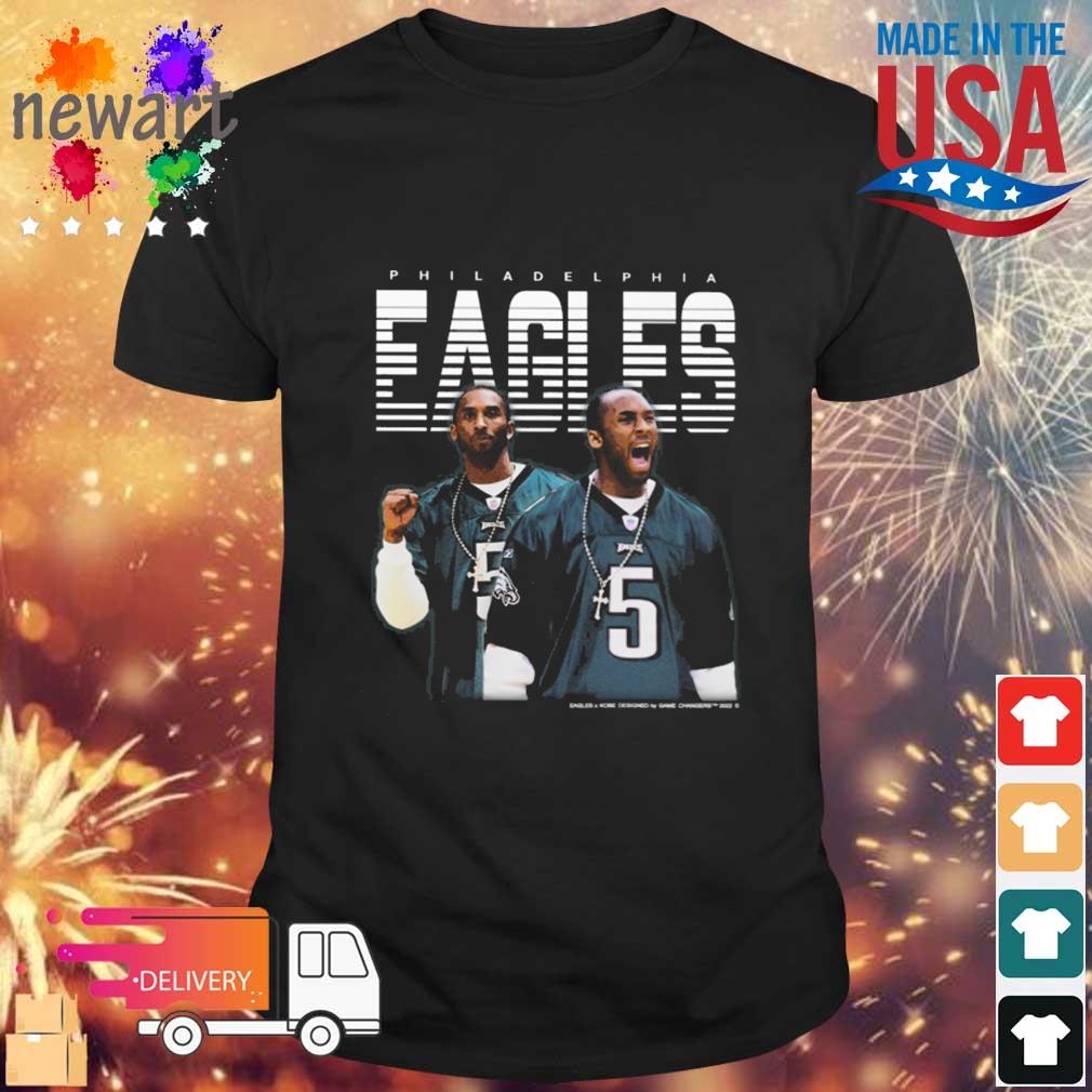 Official Philadelphia eagles jalen hurts wearing kobe bryant shirt, hoodie,  sweater, long sleeve and tank top