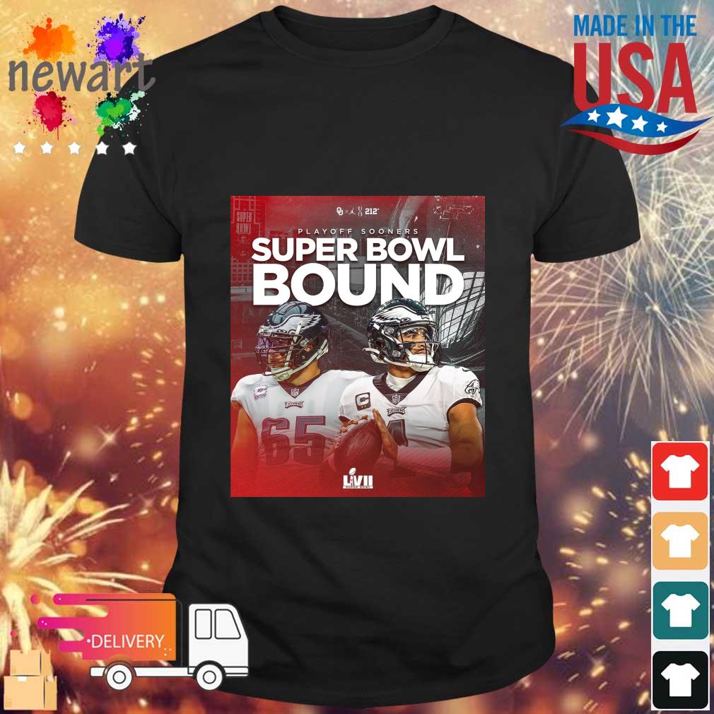 Philadelphia Eagles Playoff Sooners Super Bowl Bound 2023 shirt