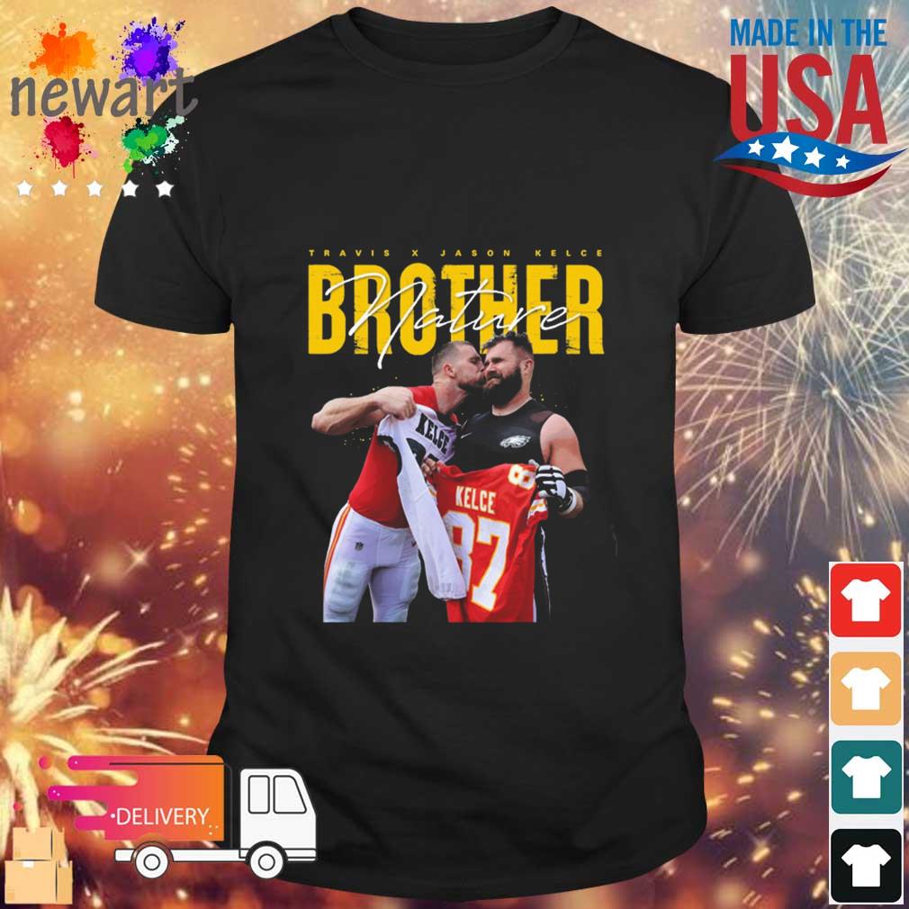 Travis Kelce And Jason Kelce Brother LVII Super Bowl 2023 shirt