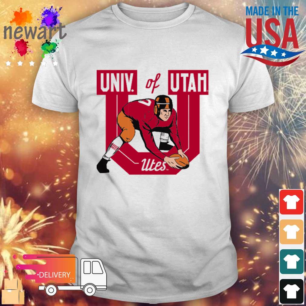 Utah Utes Football Logo Ringer Shirt